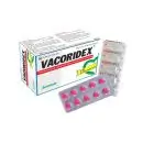 Vacoridex Vacopharm - điều trị giảm các cơn ho, ngứa họng, sổ mũi (Hộp 10 vỉ x 10 viên)
